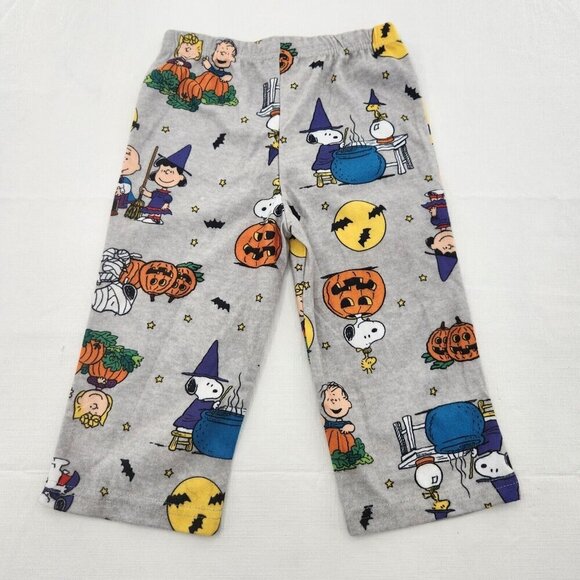 Peanuts Toddler Size 2T Elastic Waist Pull On Halloween PJ Pants - Picture 3 of 3